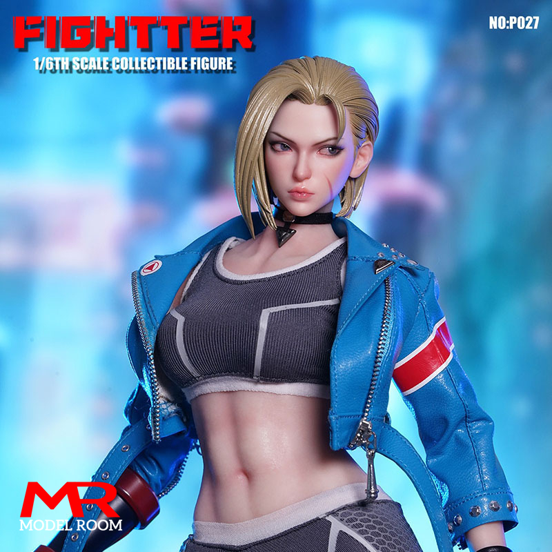 2025 Q3 PLAY TOY P027 1/6 Fightter Cammy Movable Eyes Action Figure 12'' Female Soldier Figurine Model Full Set Collectible Toy