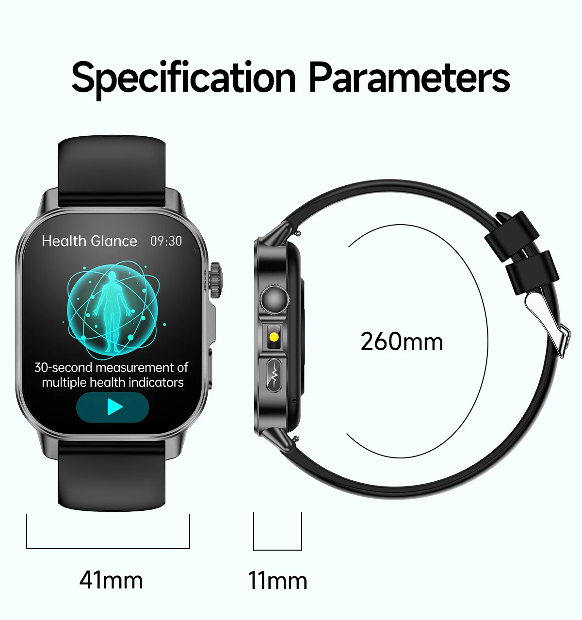 Micro Physical Examination Smartwatch Blood Pressure Uric Acid Blood Lipids Heart Health Analysis Smart Watches for Women 2026