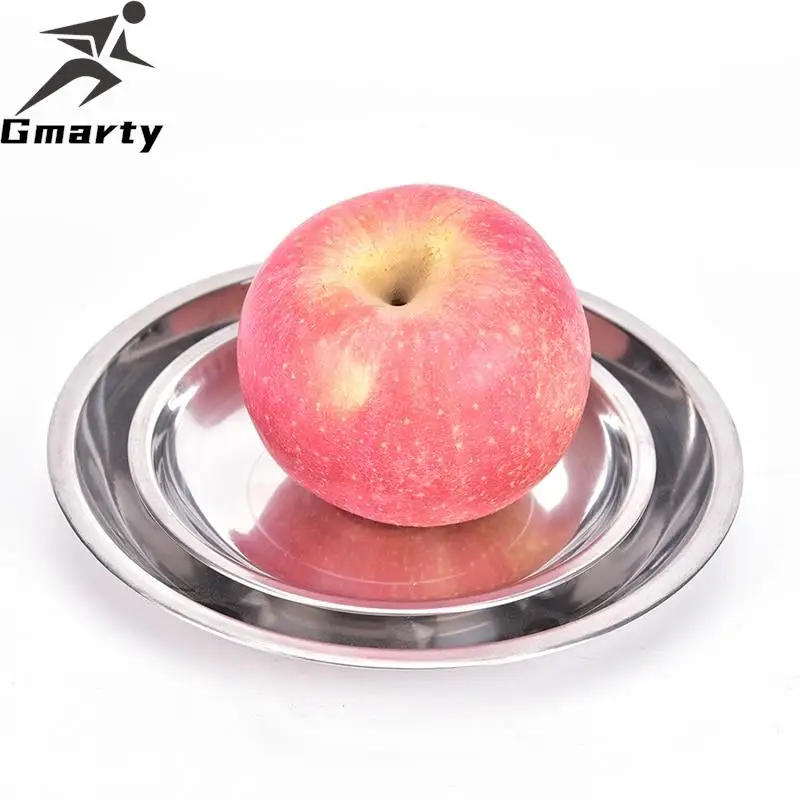 Camping  Stainless Steel Tableware Dinner Plate Food Container Thanksgiving Cooking  outdoor kitchen 3