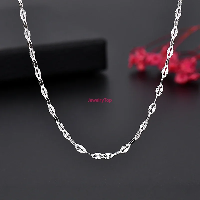 925 Sterling Silver Necklace 45-75CM