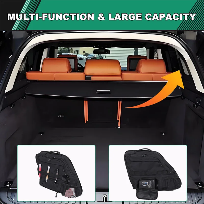 

For Land Rover Range Rover Sport 14-22 Oxford Cloth Black Car Trunk Storage Box Bag Cargo Tools Tidying Package Car Accessories