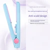 Mini Hair Straightener Clipboard Small Power Plug Curling Hair Straight Hair Girls Air Bangs Portable Hair Straightener 4