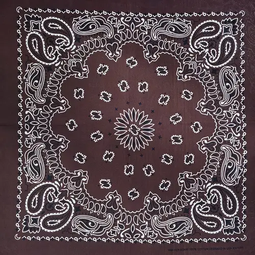 New Fashion Hip Hop 100% Cotton Bandana Square Scarf 55cm*55cm Black Red Paisley Headband Printed For Women/Men/Boys/Girls - Image 44