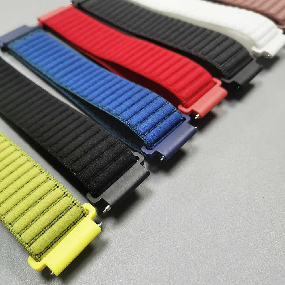 Nylon Braided Watch Strap - 20mm/22mm Fitness Sport Wristband