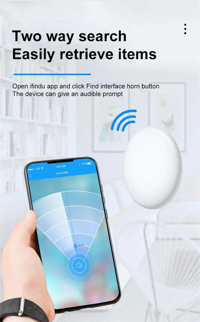 Wireless Anti-lost Device Locator Tracker GPS Tracker Children Positioning Pet Key Smart Finder For Car Apple Airtag AccessoriesWireless Anti-lost Device Locator Tracker GPS Tracker Children Positioning Pet Key Smart Finder For Car Apple Airtag Accessories