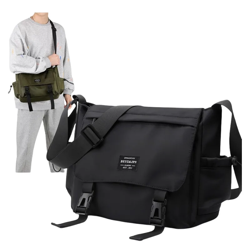 JILLSTUART/送料関税込み BL:IRON Nylon medium messenger bag ☆【JILLSTUART】☆[BL:IRON] NYLON MEDIUM MESSENGER BA.G