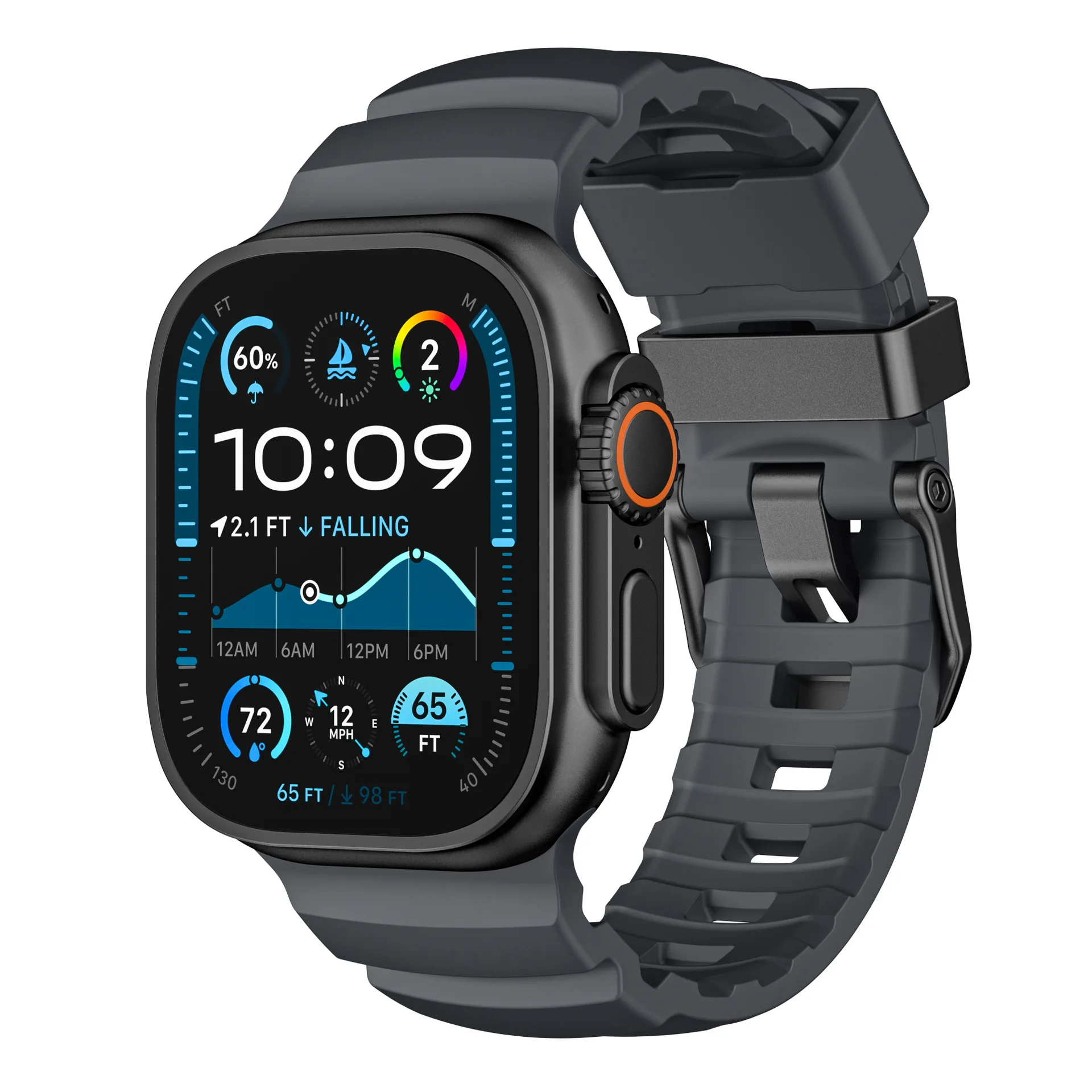 Silicone Sport Bracelet - Vibrant Rubber Strap