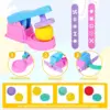 Children DIY Plasticine Mold Modeling Clay Accessories Play Dough Tool Kit Plastic Set Knife Mold Kids Educational Toys Gifts 3