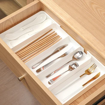 Expandable 5-Compartment Drawer Organizer 1