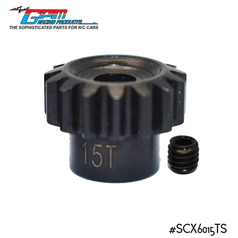 Genuine GPM Parts Steel Motor Gear 11T-17T for AXIAL SCX6 1/6 RC Electric Remote Control 4WD Climbing Model Car ARA310961 motor gear