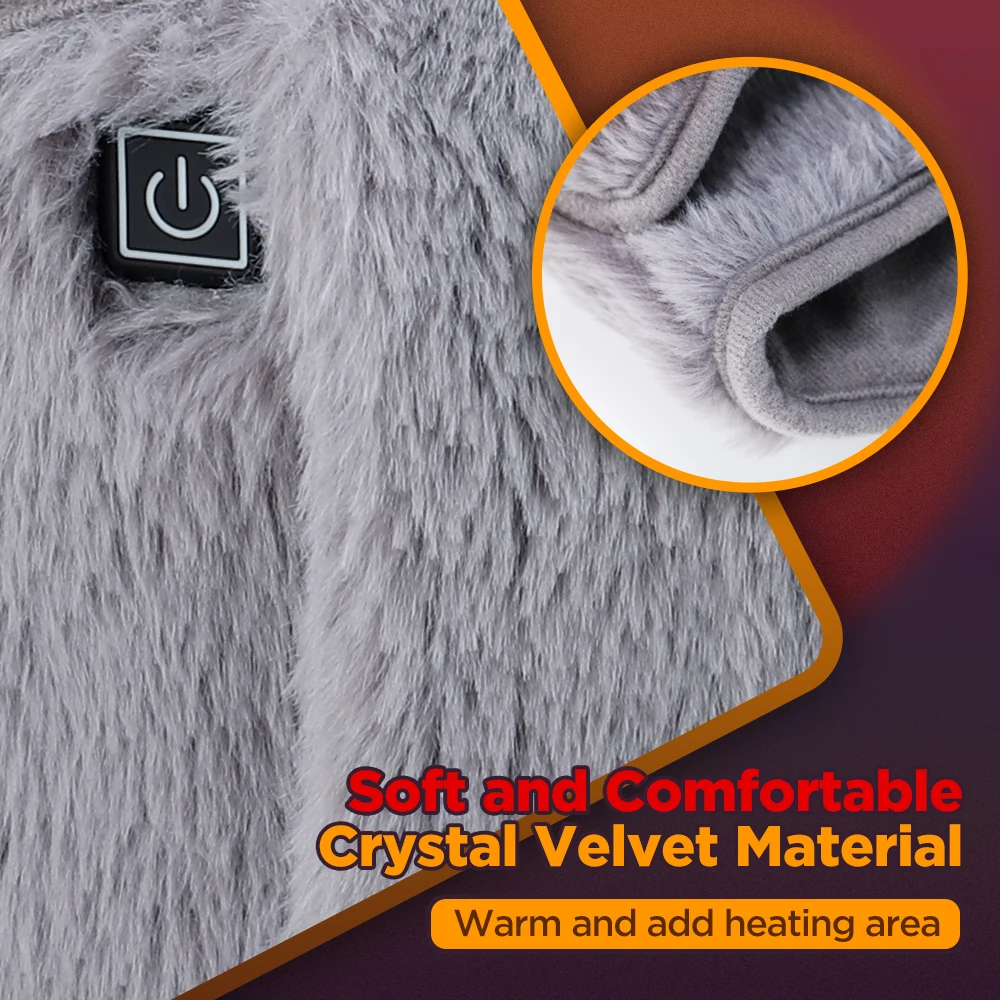 3 Levels Electric Graphene Heating Pad Cold-Proof Uterine Belt Cold-Proof Hand W