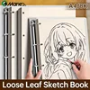 Marie's 9x12in Loose Leaf Sketch Book, 60 Sheets,98lb/160gsm,A4/8K High Quality Pad for Drawing,Painting,Sketching for Adults 1