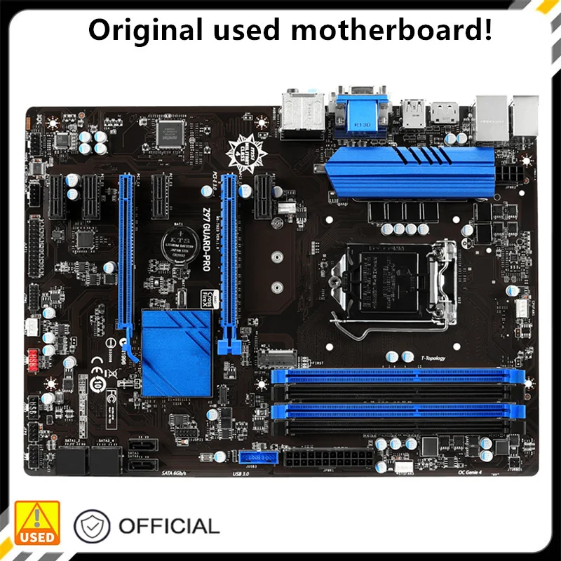 Per Z97 Guard-Pro Scheda Madre Desktop Z97 Lga 1150 Per Core I7 I5 I3 Ddr3 Sata3 Usb3.0 Scheda Madre Usata Originale