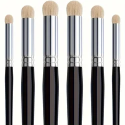 Professional Fine Detail Paint Brush Set - Precision Drybrushes for Acrylic and Watercolor Painting, with Ergonomic Wooden Handles (6pcs drybrush)