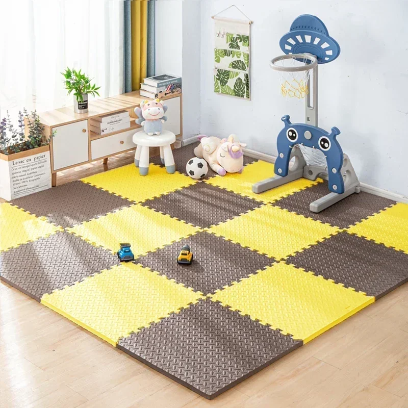 8/16pcs Pink Foam Play Mat, Interlocking Puzzle Carpet Floor Mat for Baby Crawling and Exercise Various Colors Available Toys S67270c7bff7e4d648510d5b01f752648i