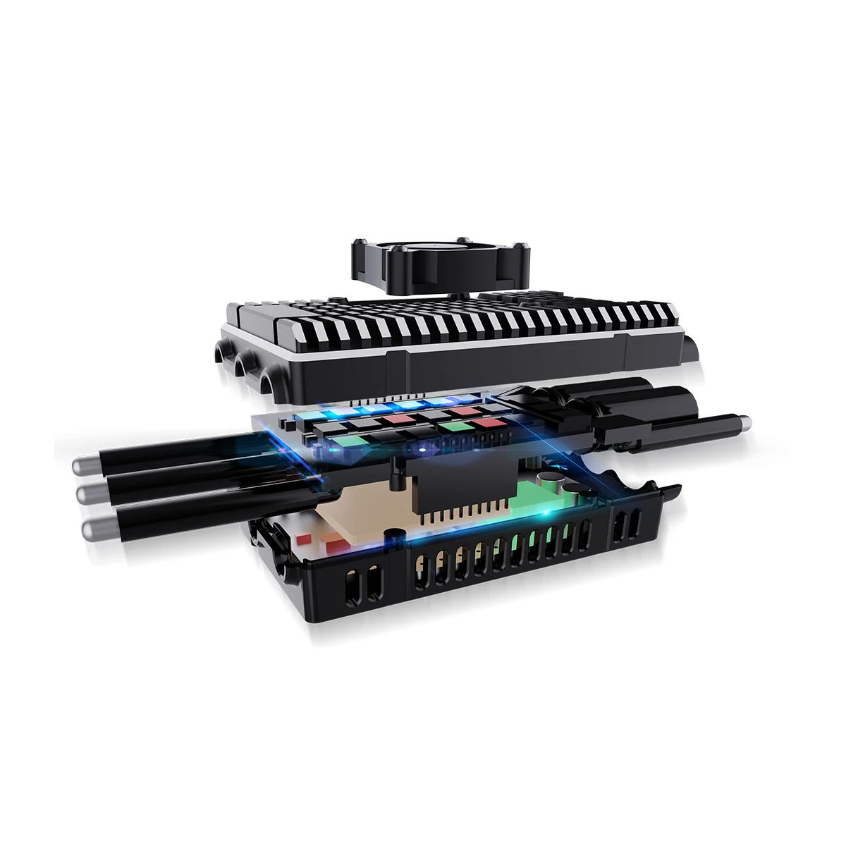 ZTW 32비트 스카이호크 130A/160A 텔레메트리 ESC HV 6-14S 6/7.4/8.4V 10A SBEC 속도 제어 RC 비행기 F3A F3C 550-600 헬리콥터용