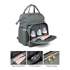 LEQUEEN 2 In 1 Folding Mommy Bag Large Capacity Mother Backpack Diaper Stroller Bags For Babies Diaper Bag Organizer Handbag 4