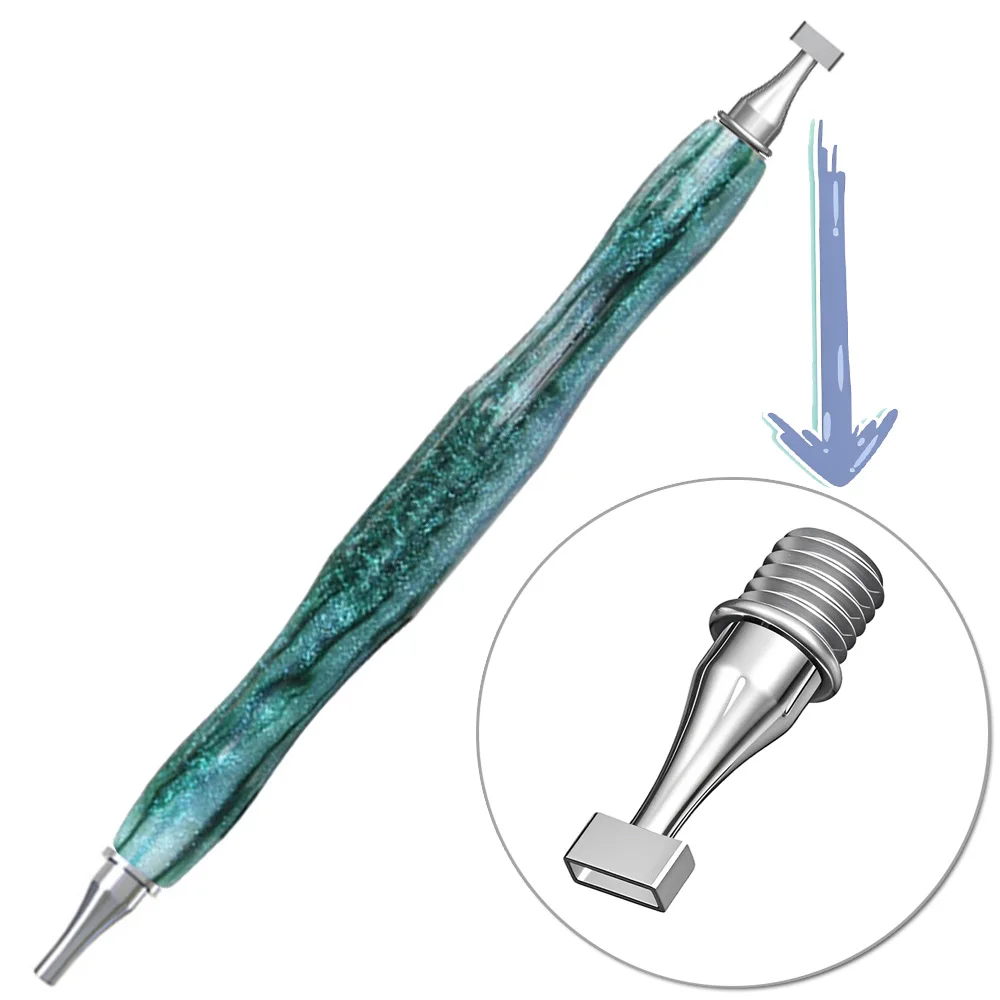 9 Model Thin Stainless Steel Pen Heads For Diamond Painting Art Tools Drill Point Pen Drill Tip Tip Accessories Diamond Painting Pen