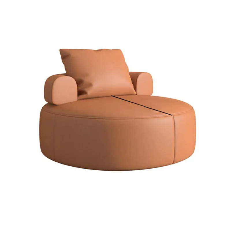 Luxury Bedroom Corner Leather Sofa Lounge Relax Cloud Japanese Sofa