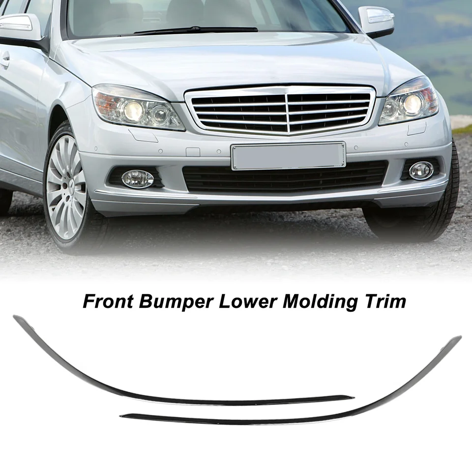 Mercedes W204 Bumperlijsten links-voor voorraad Mercedes W204 Bumperlijsten links-voor voorraad