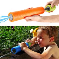 1pcs Fashion Summer Water Gun Toys Outdoor Beach Game Toys For Kids Gift Simple Drift Telescopic Water Guns 1
