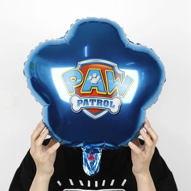 PAW Patrol – décoration de fête d'anniversaire, ensemble de ballons, vaisselle jetable, fournitures pour événements pour enfants, bannière, cadeau d'arrière-plan, nouvelle Version 6