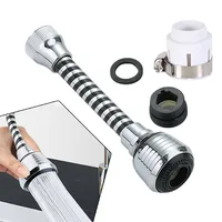 Bubbler Faucet Kitchen PVC Sink Tap Spray Head° Flexible Attachment Bendable Household Products 100% Brand 1