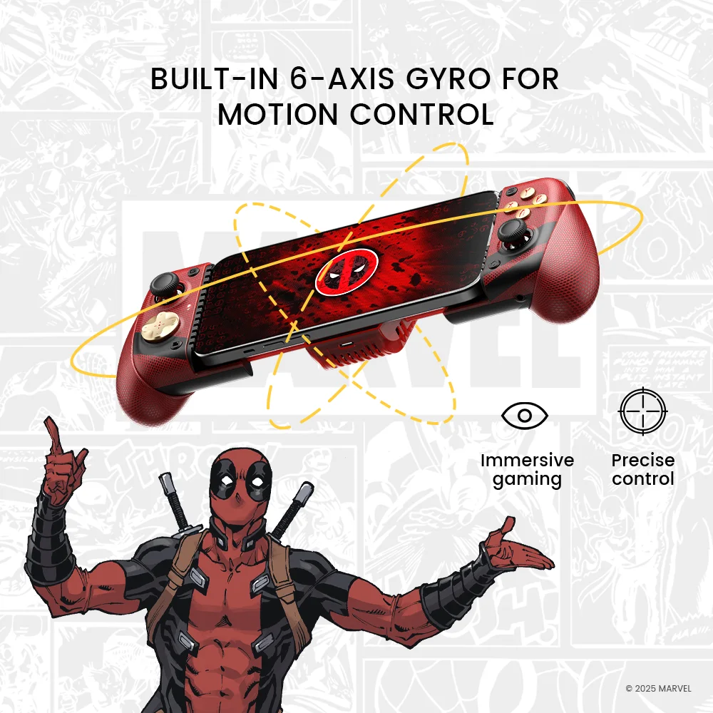 Deadpool Gamesir X3 Pro Gamepad Limited Marvel Edition Mobile