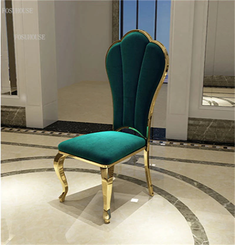 Wedding Dining Chairs Modern Golden Stainless Steel - Foshan Perfect wedding  Furniture Co., Ltd