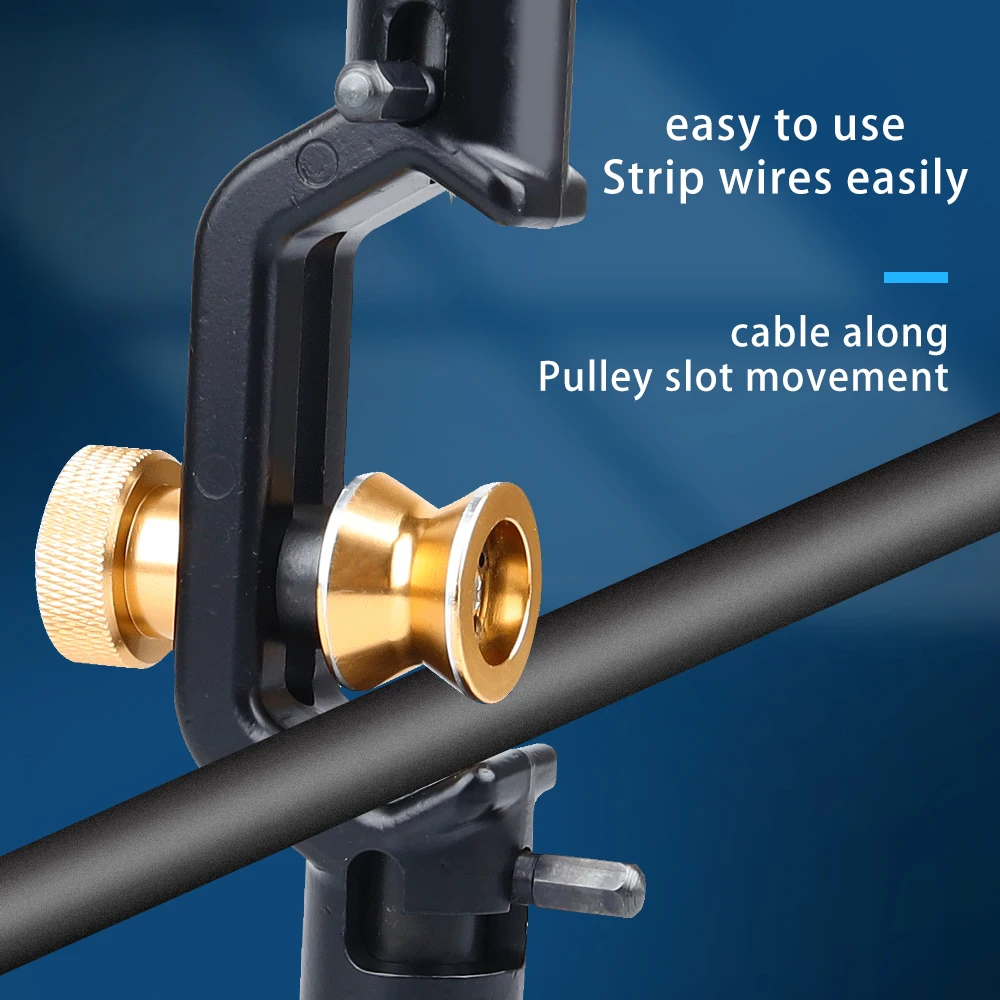 8-28.6mm double head armoured cable stripping knife multi-core fibre optic cable longitudinal transverse cable opening knife