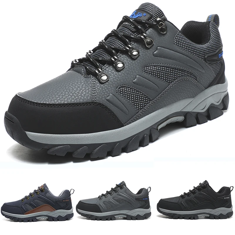 

New Men Hiking Shoes Winter Outdoor Hunting Shoes Lightweight Breathable Hiking Travel Shoes High Quality Sneakers Free Shipping