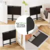 Small Foldable Computer Desk for Small Spaces, Space Saving Study Writing Office Desk Foldable Table for Home Office 5