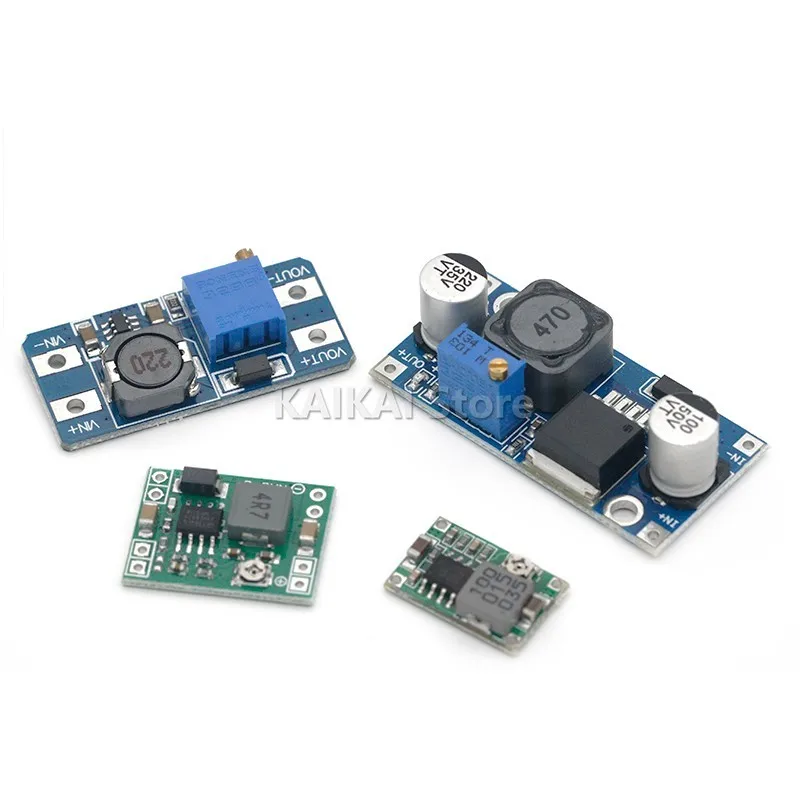 Voltage Regulator Module DC-DC Voltage stabilized power supply Adjustable boost& buck LM2596S-ADJ MT3608 MP1584EN
