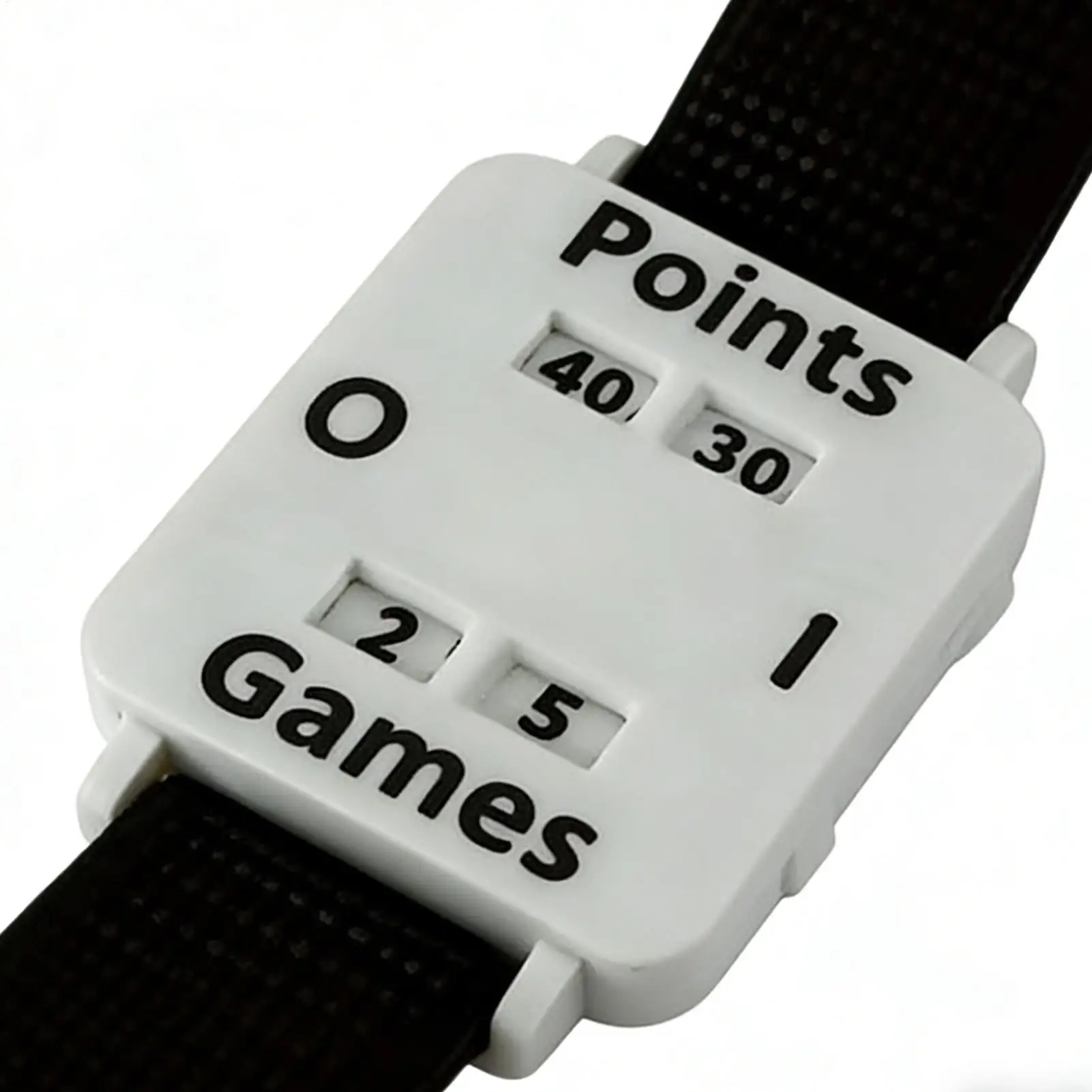Polsband met scoreteller - groot scherm verstelbare teller