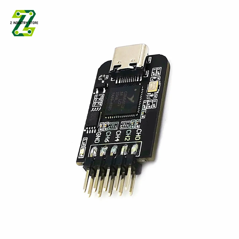 Logic Analyzer Type-C Interface Arm FPGA Debugging Tool 24m Sampling 8 Channels Analyzer Development Board Module 5