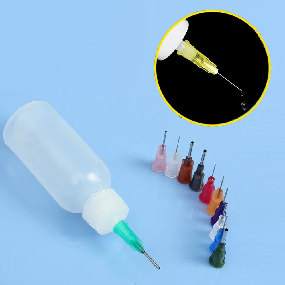 

Прозрачный полиэтиленовый диспенсер для пасты и канифоли, 50 мл