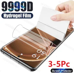 Premium Hydrogel Screen Protector - Pack of 3 - 5 Pieces - 5PCS (OPPO A5 (2020))