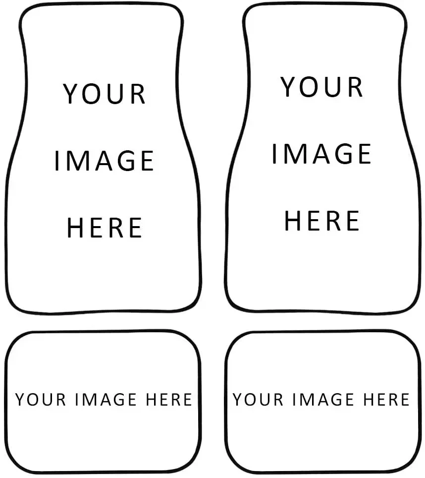 EZYCARE Tailored Carpet & Rubber Floor Mats – Fits MINI Clubman (R55) 2007-2014 – Full Set