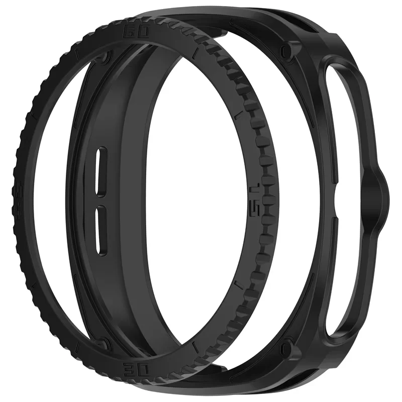 غطاء + مقياس حلقة واقية لساعة سامسونج جالاكسي 8 ال...