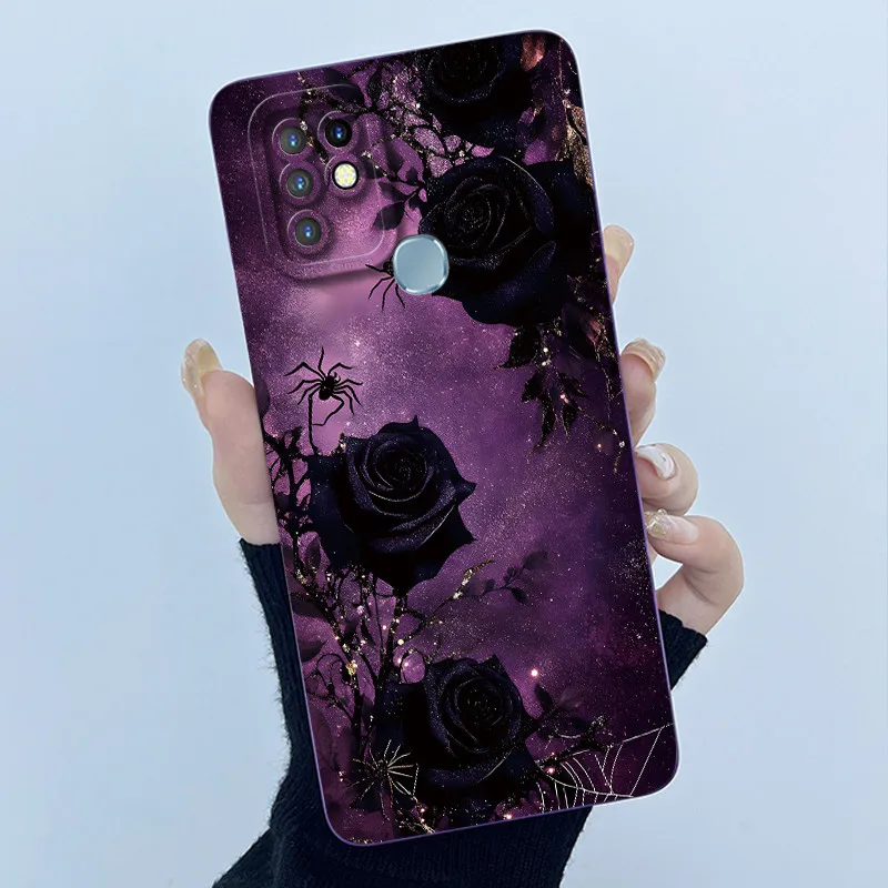 Soft Silicone Fashion Painted Protective Phone Case Cover