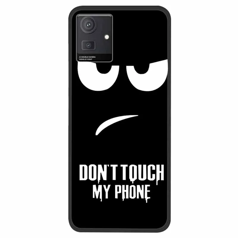 Cubot Note 50 Animal Design TPU Silicone Phone Case - Shockproof Wolf Pattern Protector
