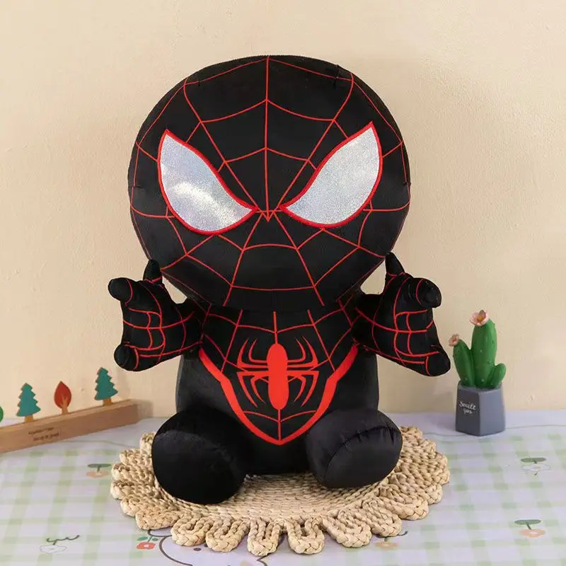 Marvel Movie The Avengers Anime Cartoon Figure 25CM Spider Man Fills Plush Toys Kawaii Cute Stuffed Dolls Child Christmas Gifts