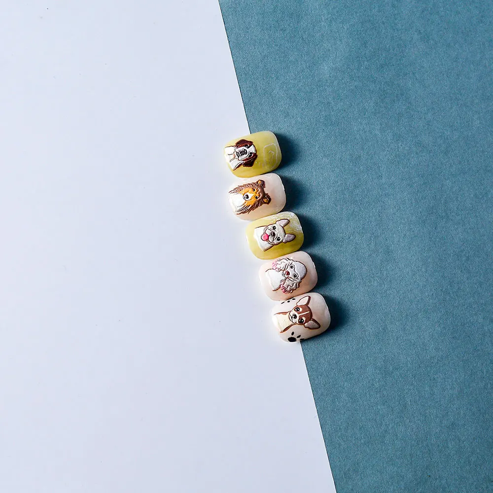 Dog Collection 5D Nail Art Sticker Decal Manicure nail stickers,nail art decoration,nail decals