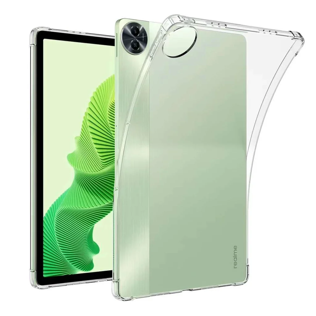 

For Realme Pad 2 2023 Slim Soft TPU Back Cover Case for Realme Tablet 2nd Generation 2023 11.5" with 4 Airbags Protector Cover