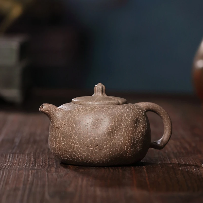 

Centennial Tibetan Pot Beauty Device [for Spring] Yixing Purple Clay Teapot Tea Set Raw Ore Beige Clay 280cc Inquiry