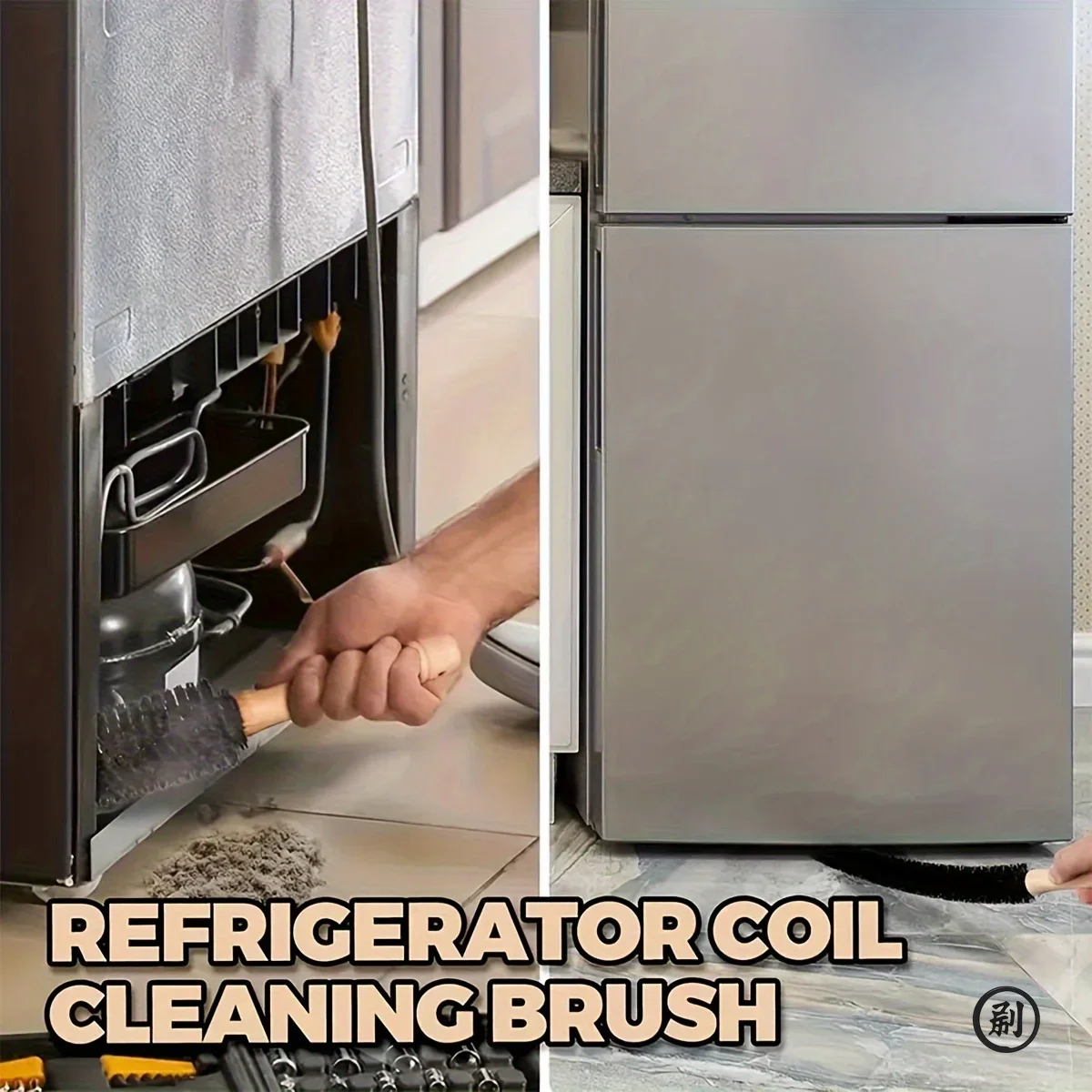 Radiator Cleaner Brush Washing Machine Lint Cleaning Brushes Long Flexible thumbnail 7