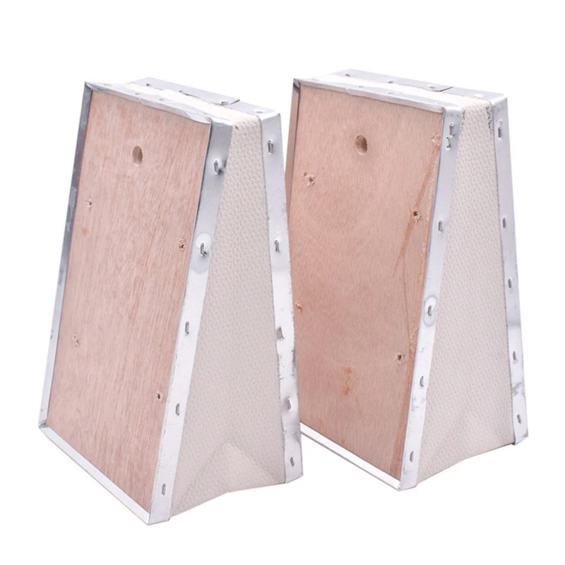 Bees Smoker Bellows PVC Leather Plywood Box Beekeeping Equipment Replacement