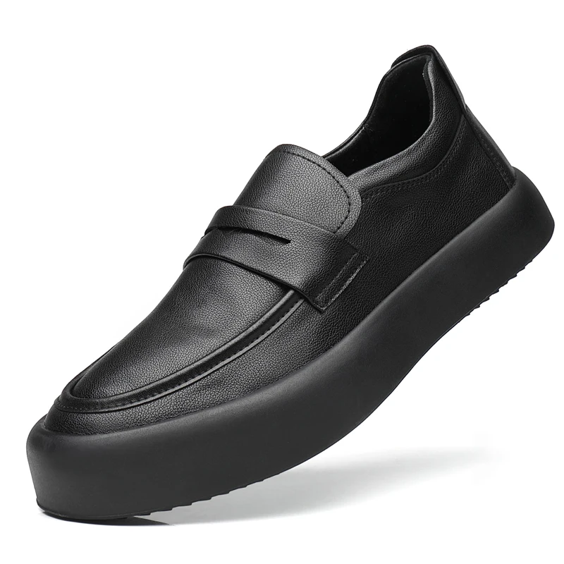 الرجال جلد طبيعي الأعمال أكسفورد أحذية ، الرجال ال...