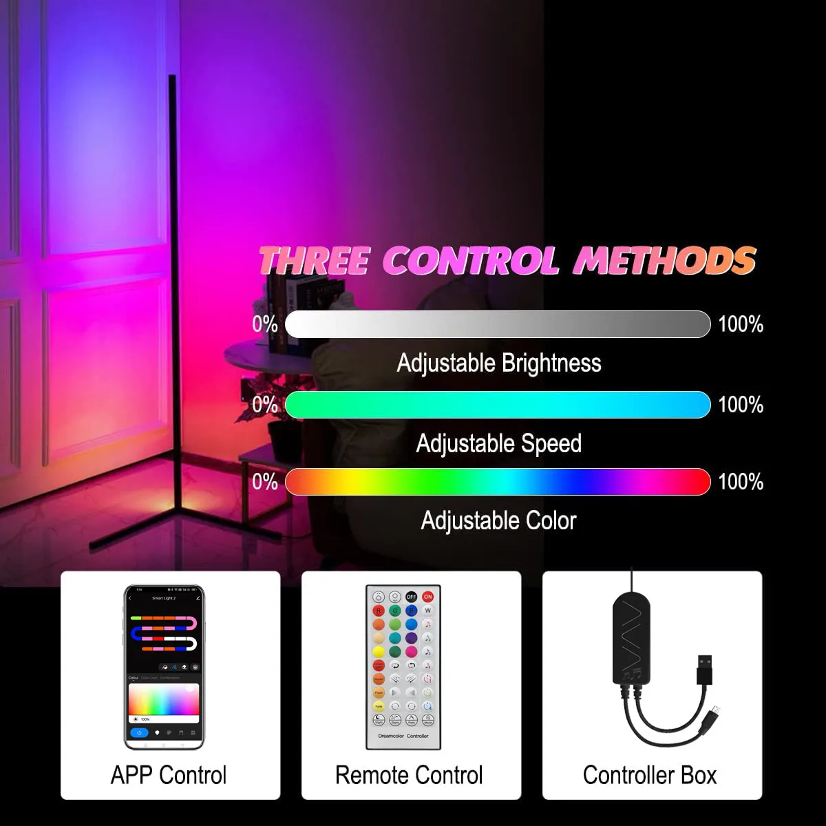 RGB LED ライトバー 4本セット Amazon.co.jp: ZonQoonz ステージライト 80W 168LEDs RGBW