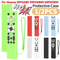 Silicone Case Protective Case Shockproof Silicone Sleeve Soft Protector for Hisense ERF6A80 ERF6G80H ERF6F80H Remote Cover 1